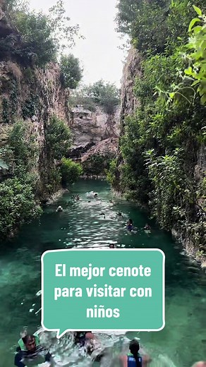 Los mejores cenotes en Yucatán para visitar con niños