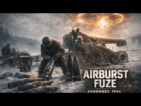 Germans in the Ardennes 1944 — Proximity Fuzes Turned the Air Into a Weapon l WW2 Short Film