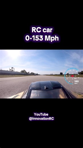 0-153 Mph in an RC car! #innovationrc #fastrccar #castlecreations #arrmarc