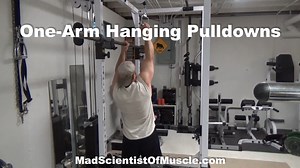 2.1K views | One-Arm Hanging Pulldowns...this exercise a killer for...