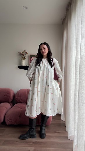 Garden Fairy Vibes Dress: A Silhouette That Allows Flexibility in Size