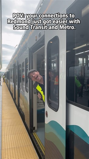6.3K views · 70 reactions | We got a sneak peek of the two new light rail stations on the 2 Line! Learn how to get around with new and improved Metro connections to the two new light rail stations. https://bit.ly/4ddxoh6 See you on May 10!  Sound Transit | King County Metro Transit | Facebook