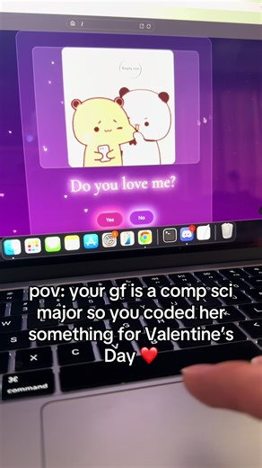 use Manus and build this for them 😉 #fyp #coding #computerscience #vibecode #valentinesday