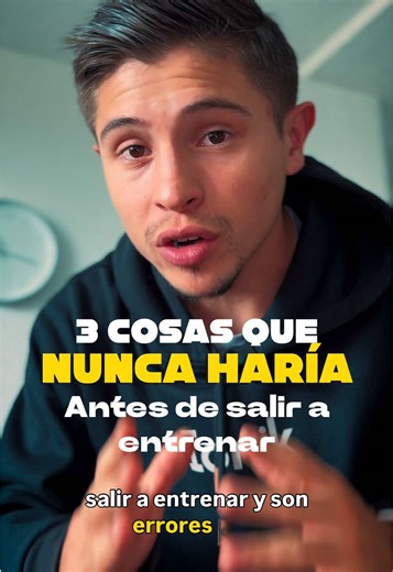 3 cosas que jamás deberías hacer antes de entrenar. Si sigues cometiendo estos errores, no esperes mejorar: estás frenando tu rendimiento sin darte cuenta. Entrenar no es “salir a rodar”. Es preparación, método y decisión. Si quieres resultados reales, ajusta esto ya. #ciclismo #tips #entrenamiento