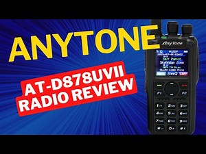 The AnyTone AT-D878UVII Plus Ham Radios For Newbies Mobile Radio For All Your Communication.