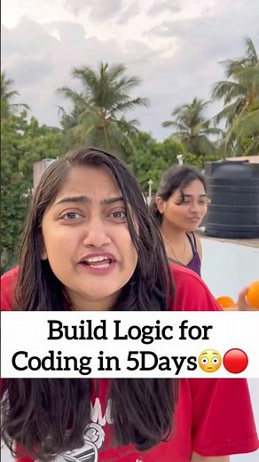 Build Coding Logic in 5Days❤️🔥