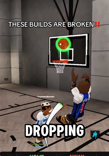 THE BEST GAME BROKEN BUILDS ON PRACTICAL BASKETBALL ROBLOX #fyp #roblox #roball #practicalbasketball #robloxbasketball