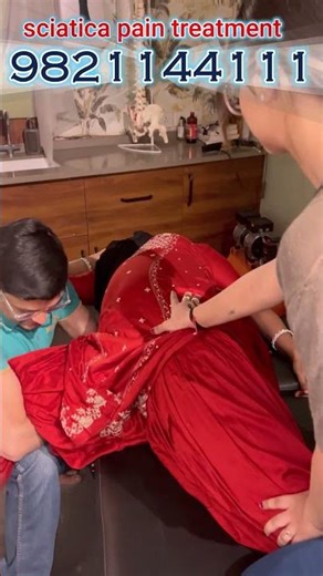 Part-1 👉 Sciatica pain Treatment Quick Relief #drravikaran #backpainrelief #chiropractor