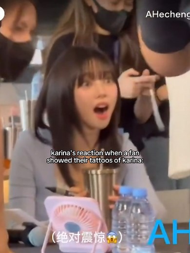 Karina's Unbelievable Expressions: Aespa Entertainment Moment