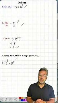Manipulating Indices Made Easy | GCSE Maths Explained 🔢