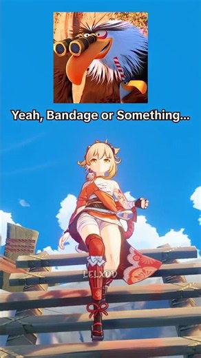 She Only Use Bandage to Cover that up | Genshin Impact #genshinimpact #snezhnaya #tsaritsa #yoimiya