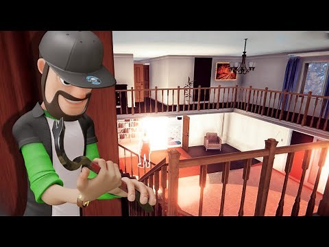 Breaking into a HIGHLY SECURED MANSION! (Thief Simulator Gameplay)