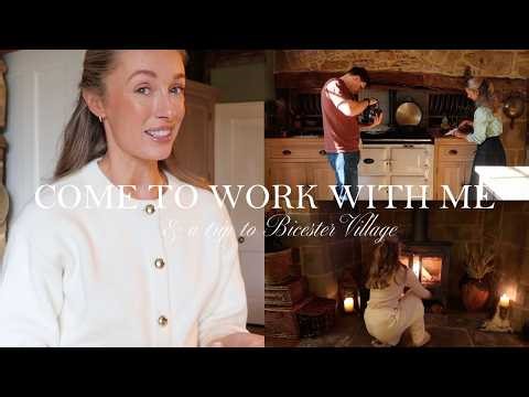 Come To Work With Me 📸 & Bicester Village Trip 🛍️