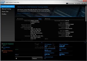 Intel Extreme Tuning Utility No Auto Tune Option