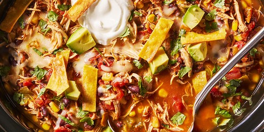 Trust Me—The Best Chicken Tortilla Soup Is Made In The Slow Cooker