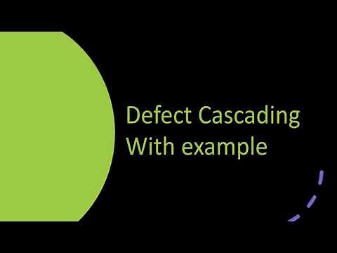 Defect cascading explained with example | How to prevent defect cascading
