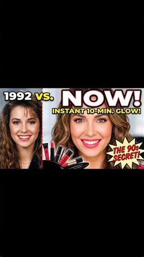 1990s Consumerism: The Birth of "Fast Beauty" 💄#shorts