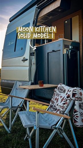 POV: You’ve got Van Der Moon furniture in your van 😎 Everything fits. Everything has its place. The light hits the HPL fronts just right. Your Moon Kitchen Solid 1 is ready for morning coffee, Moon Box IO keeps things clean and sharp, and Moon Box Tebe adds that soft, cozy touch above the bed. This isn’t just a van interior - it’s a mood. 🌙 👉 Once you go VDM, there’s no going back. #vandermoon #vanlife #vanconversion #vaninterior #campervanconversion #vanbuild #moonbox #moonkitche #vanlifemoo