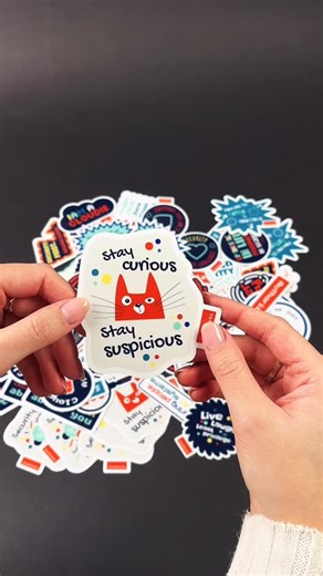 Mr.Sticker on Instagram: "Vi har produsert disse kule klistremerkene for Cloudworks🤩🤍🩵 @noststudiono #cloudworks #stickers #klistremerker #stickeraddict stickerobsesse"