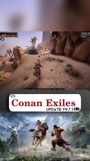 Giống ARK trong Conan Exiles