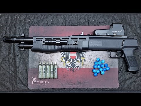 16 Joule HDB68 / Umarex / T4E / Schusstest / Shooting / Unboxing / Review / .cal68