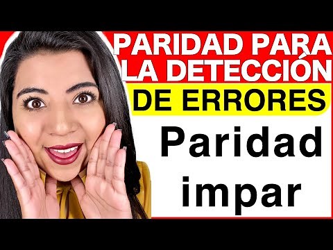 PARIDAD PARA LA DETECCIÓN DE ERRORES - Ejemplo #2 Paridad Impar