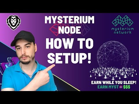 How To Setup a Mysterium Node - Passive Income 2025