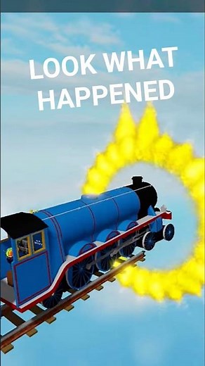 Thomas the Tank Flips an Engine?! Crashes, Fails & Wild Surprises 4 #shorts #funny #roblox