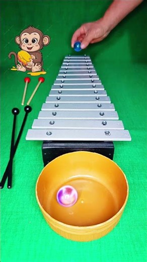 Pool Balls Create Music! 🥳 #asmr #satisfying #asmrsounds