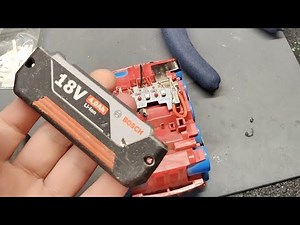 réparation de 2 batteries Bosch pro remplacement accus et équilibrage