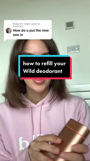 Cómo rellenar tu desodorante Wild