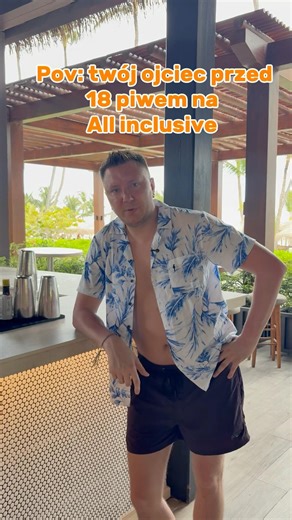Zrobię jaskółkę potrzymaj mi piwo 🤣 #allinclusive #wakacje #zabawne #urlop #śmiech #standup
