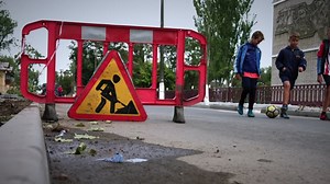 Road Sign, No Road, Street. Free Stock Video