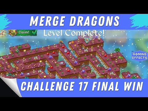 Merge Dragons Challenge 17 Walkthrough - Final Win