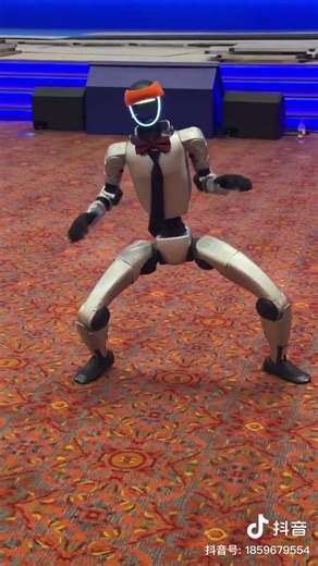 Dancing robot at the World Smart Industry Expo 2025#ai #smart