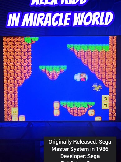 Mini Review - Alex Kidd in Miracle World #alexkidd #segamastersystem #retrogaming #sega #retrogames