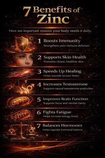 7 Benefits of Zinc (Why Your Body Needs It Daily)