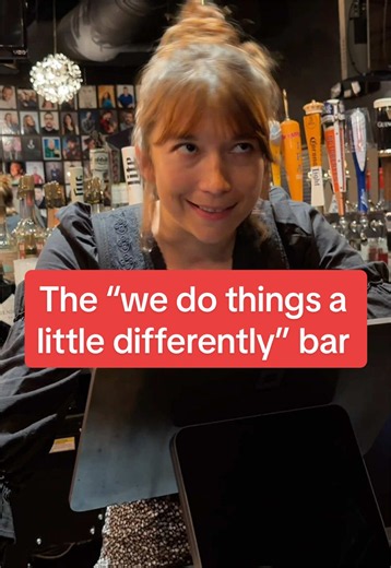 The “we do things a little differently” bar #drinks #happyhour #keyandpeele #snl #sketchcomedy @Kellie Moon