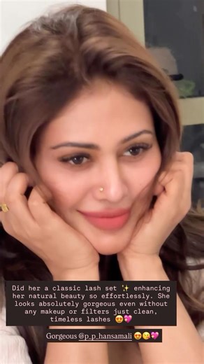 Piumi akkita karapu lassanama lash set eka😍🤭❤️ #piumihansamali #srilanka #viral