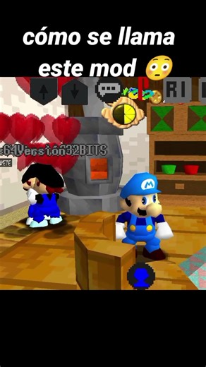 encontré un mod prohibido en una partida privada de Super Mario 64 coop deluxe 😳😱