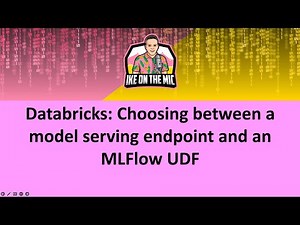 Databricks: Choosing between a model serving endpoint and an MLFlow UDF for machine learning