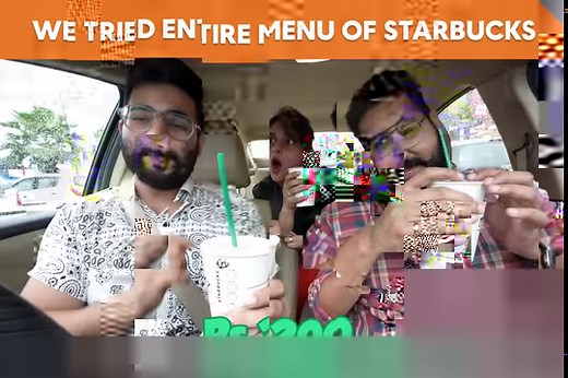 43K views · 2.1K reactions | We Tried Entire Menu Of Starbucks | Foodie We | Facebook