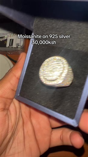 Moissanite Ring 4.03ct VVS Clarity on 925 Silver | 30,000ksh