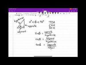 Further Trigonometry Recap on the Basics of Trigonometry