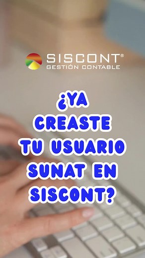 ¿Ya creaste tu usuario Sunat en Siscont? 🖥️🗓️ En Siscont puedes crear fácilmente tu usuario Sunat de forma correcta y segura ✅ esto es clave para cumplir con tus obligaciones y estar preparado para cualquier requerimiento de SUNAT 🖥️ SI NECESITAS MAYOR INFORMACIÓN NO DUDES EN COMUNICARTE CONMIGO AL👇🏻 📲922211001 O 924674822 #SUNAT #CONTADORES #sistemacontable #peru🇵🇪 #fyp