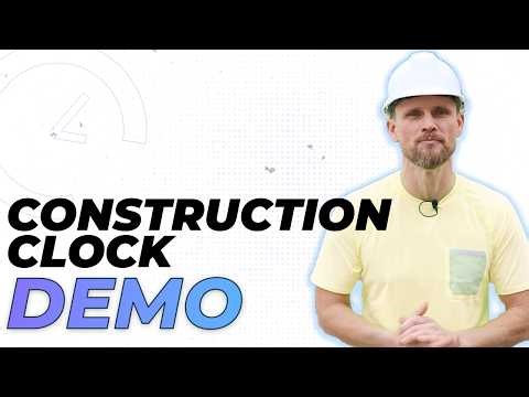 ConstructionClock Demo | Best AUTOMATIC Time-Tracking