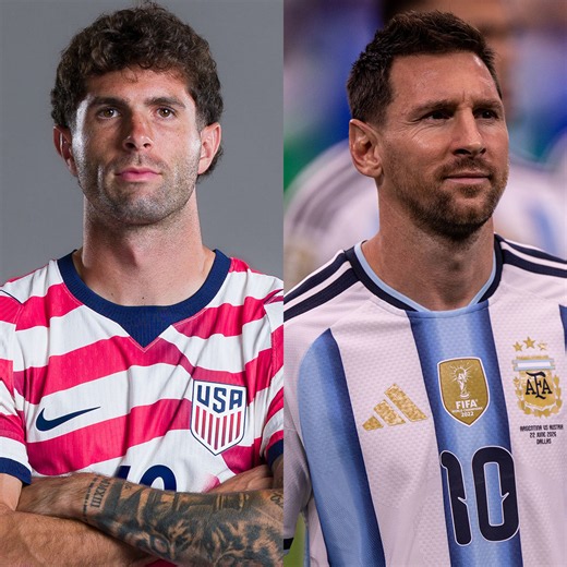 World Cup 2026: How tall are Christian Pulisic, Lionel Messi and more?