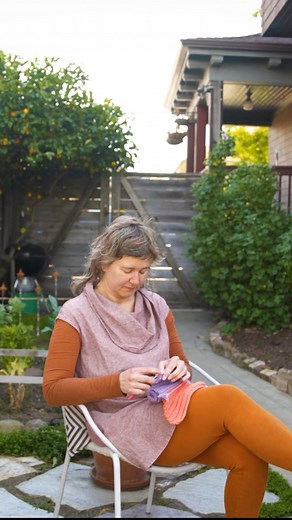 You know how crochet stretches more lengthwise than vertically? Cal Patch takes advantage of this aspect by creating a crocheted sock pattern that is constructed sideways! These socks are designed as rectangles and Cal demonstrates how to magically turn them into a perfectly fitting sock, designed to your unique measurements! Watch class at the link in bio ✨ #creativebug #crochetsocks #crochetribbing #ribbedsocks #crochettutorial | Creativebug