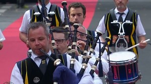 Bagad Kemper (Quimper – 1ère catégorie) - Extrait vidéo Festival interceltique de Lorient