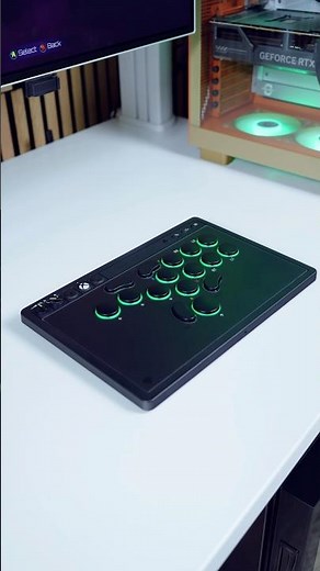 The perfect arcade stick for Xbox?! And PC?! #gamingsetup #arcadestick #fightstick #8bitdo #pcgaming